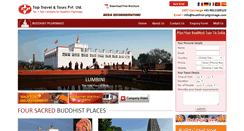 Desktop Screenshot of buddhist-pilgrimage.com